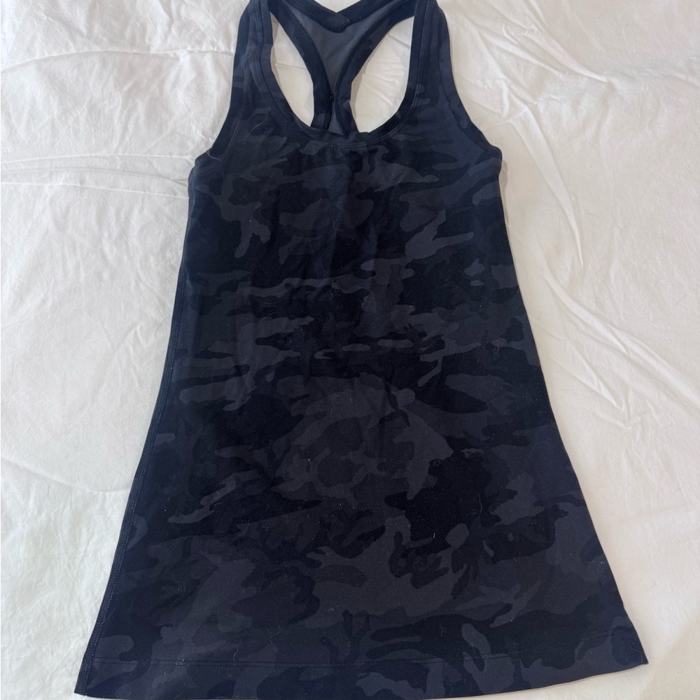 Lulu lemon Camo Racerback Tank Top
